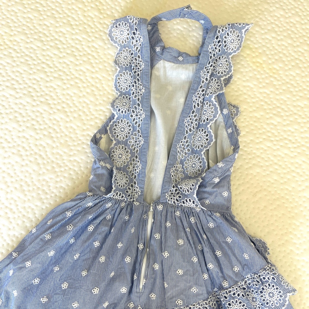 Light blue mini dress